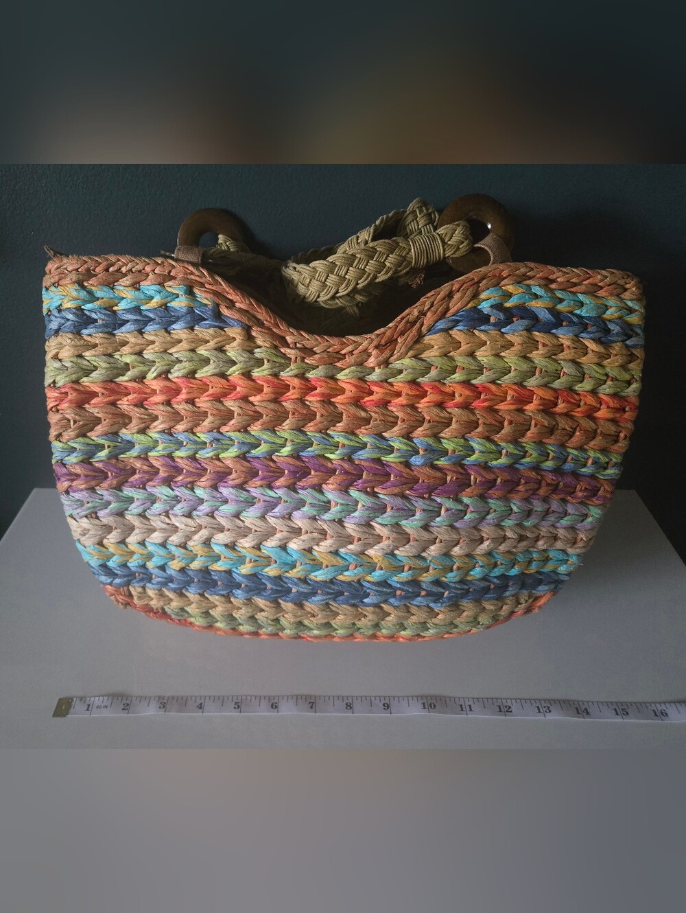 ORVIS💫Woven Rattan Bag - Picture 4 of 6